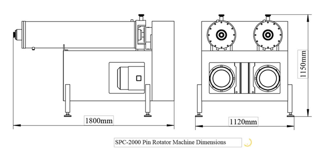 Tappiroottorikoneen malli SPC-3