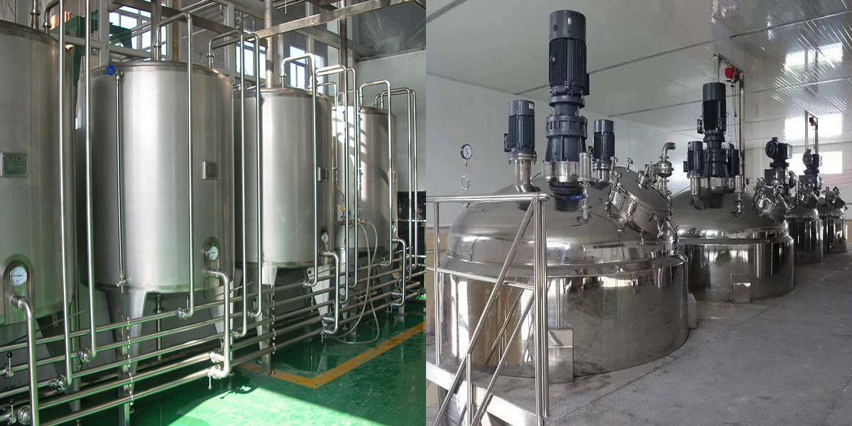 SS316 Homogenizer rezervoara za emulziju za hranu za hranu Kina Proizvođač 2
