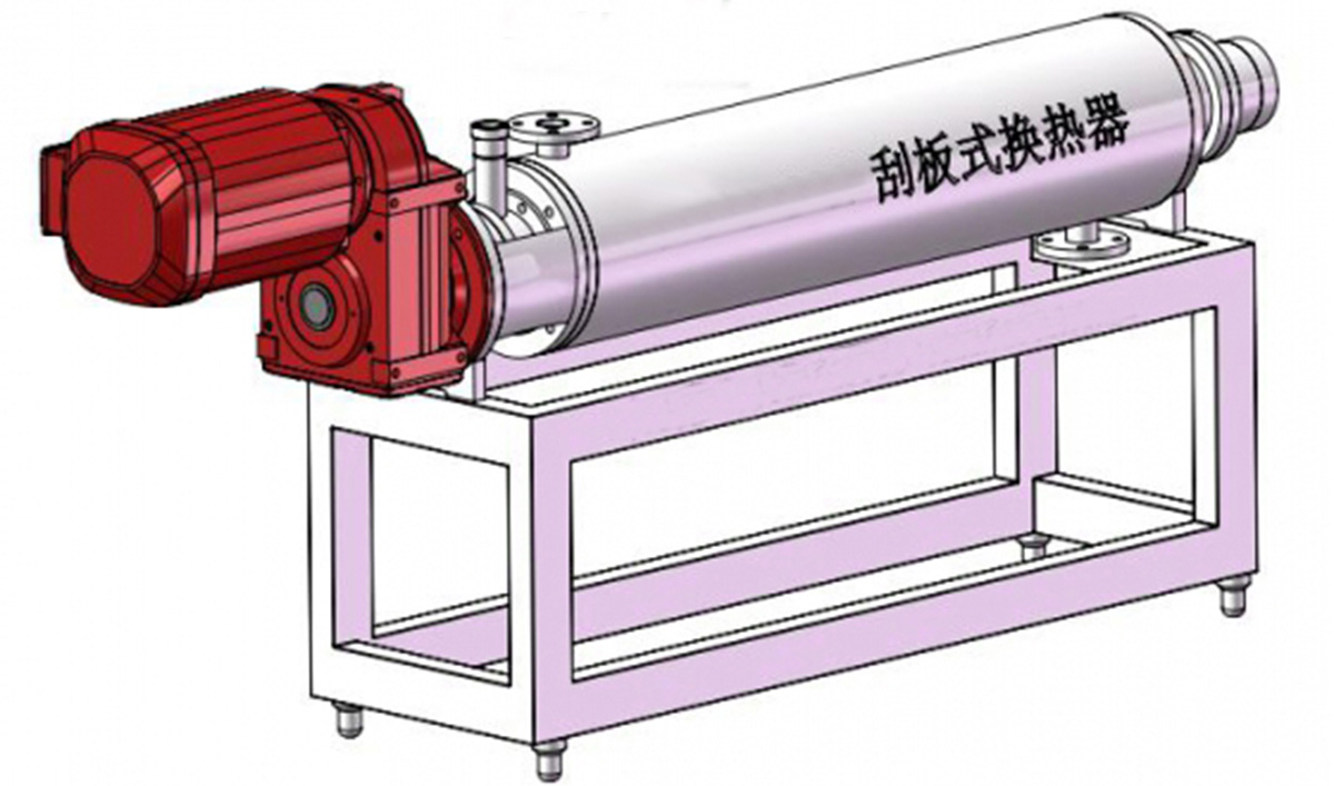 Modelo de intercambiador de calor de superficie raspado SPX China Provedor 3
